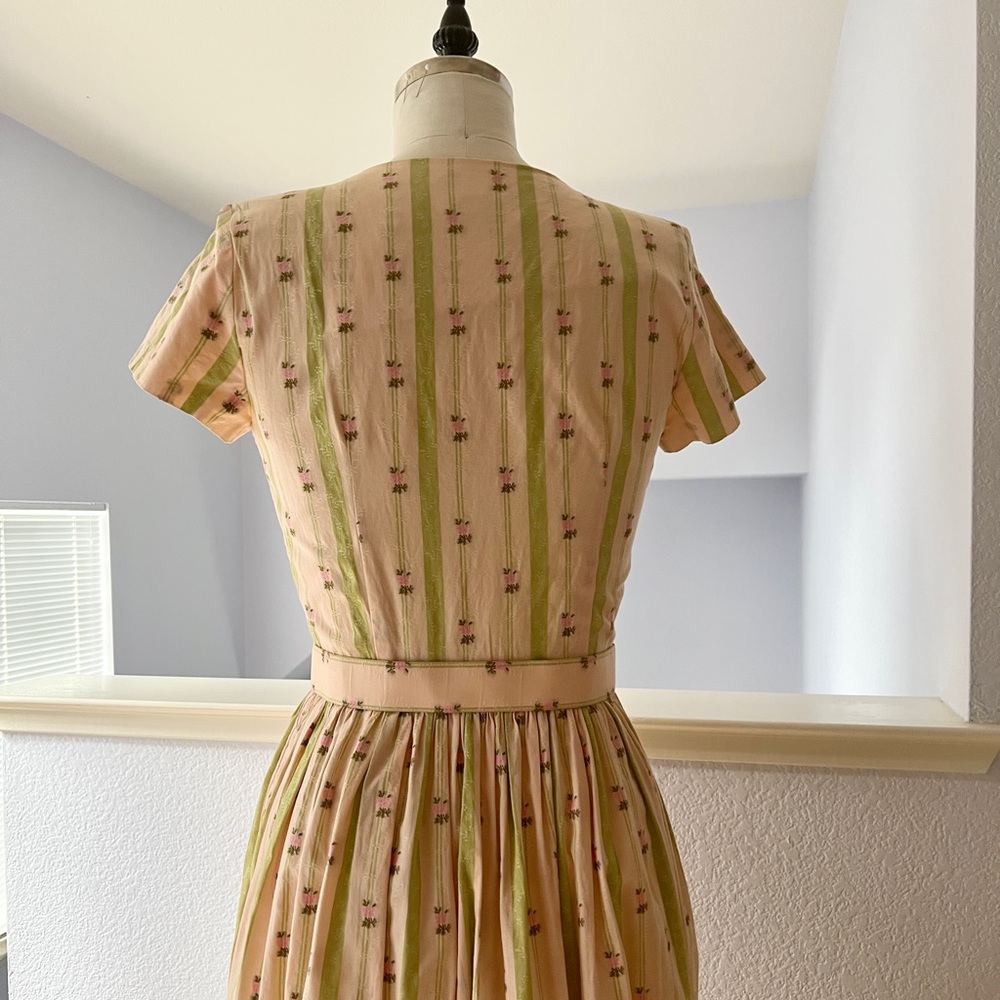 Liz Claiborne vintage 1980s dress, size 8 - Picture 5 of 9